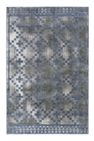 Teppich Grau Blau Kurzflor Pleasure 2.0 WECONhome