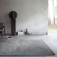 Teppich Grau flauschig und weich Anna WECONhome Basics