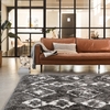 Teppich Grau Hochflor Boho&Scandic Ayachi WECONhome