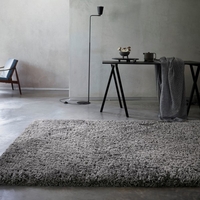 Teppich Grau Hochflor Smilla WECONhome Basic