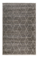 Teppich Grau Kurzflor Unikat Wecon Home