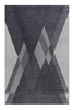 Teppich Grau Kurzflor Wave 100 WECONhome