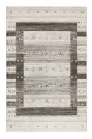 Teppich Grau Silber Kurzflor Igor Wecon Home