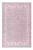 Teppich Rosa Grau Vintage Kurzflor Unikat Wecon Home
