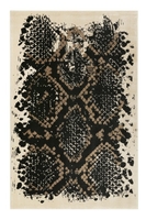 Teppich Schwarz Beige Taupe Kurzflor Phyton Wecon Home