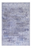 Vintage Teppich Blau Kurzflor Grace WECONhome