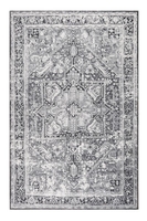 Vintage Teppich Grau Kurzflor Seelace WECONhome