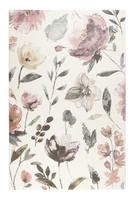 Wecon Home Kurzflor Teppich Summer Breeze weiß rosa