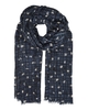 Becksöndergaard Wollschal Amboy Classic Navy