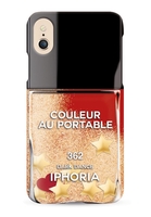 Iphoria Liquid Case Nailpolish Star - for IPhone X