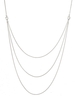 Jonathan Radetz Kette Kisskiss three Silber