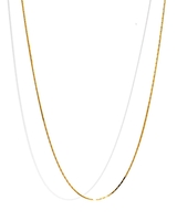 Maria Black Lange Halskette Liz High Polished Gold