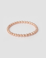 Pernille Corydon Ring Pixel Rosé vergoldet