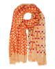 Épice Schal mit Dot Print Camel