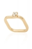 Sabrina Dehoff Ring Crystal Rock vergoldet