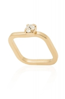 Sabrina Dehoff Ring Crystal Rock vergoldet