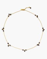 Sarah Bosman Halskette Beads mit Rauchquarz
