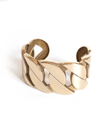 Saskia Diez Armreif Grand Cuff Messing