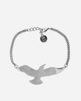 Tomshot Armband mit Möwe versilbert