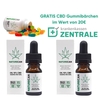 2x 10% CBD Öl + Gratis CBD Gummibärchen - 2x 10ml