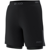 JAKO 2-in-1 Short Power (schwarz / Größe S / Unisex)