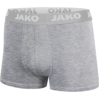 JAKO Boxershort Basic 2er Pack (Grau / Größe XXL / Unisex)