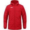 JAKO Coachjacke Team mit Kapuze (rot / Größe 4XL / Unisex)