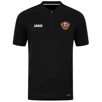 JAKO Dynamo Dresden Polo Pro Casual (schwarz o. Sponsoren / Größe S / Unisex)