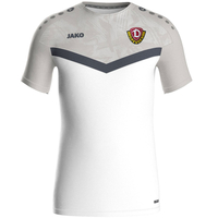 JAKO Dynamo Dresden T-Shirt Iconic (weiß/soft grey/anthra light / Größe S / Unisex)
