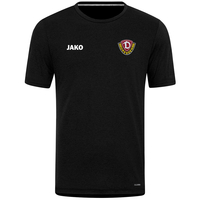 JAKO Dynamo Dresden T-Shirt Pro Casual (schwarz o. Sponsoren / Größe S / Unisex)