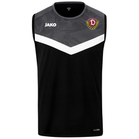 JAKO Dynamo Dresden Tanktop Iconic (schwarz/anthrazit / Größe S / Unisex)