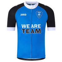 JAKO Fahrrad Trikot Herren KA (Blau / Größe XL / Unisex)