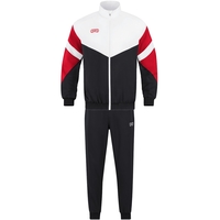 JAKO Freizeitanzug Retro (schwarz/weiß/rot / Größe L / Unisex)