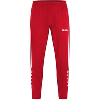 JAKO Freizeithose Power (rot/weiß / Größe 140 / Kinder)