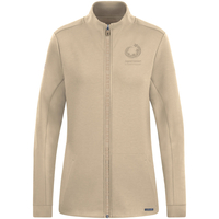 JAKO Jugend trainiert Jacke Pro Casual (beige / Größe 36 / Damen)