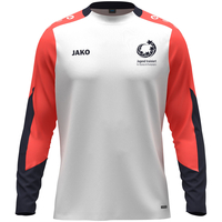 JAKO Jugend trainiert Longsleeve Dynamic (weiß/coral/marine / Größe XXL / Unisex)