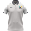 JAKO "Jugend trainiert" Polo Dynamic (hellgrau/weiß/grau / Größe XL / Unisex)