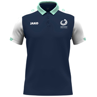 JAKO Jugend trainiert Polo Dynamic (marine/weiß/minze / Größe 140 / Kinder)