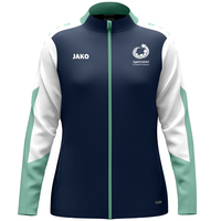 JAKO Jugend trainiert Polyesterjacke Dynamic Damen (marine/weiß/minze / Größe M (38/40) / Damen Sportgrößen)