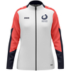 JAKO "Jugend trainiert" Polyesterjacke Dynamic Damen (weiß/coral/marine / Größe XL (46/48) / Damen Sportgrößen)