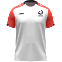 JAKO Jugend trainiert T-Shirt Dynamic (weiß/coral/marine / Größe 3XL / Unisex)