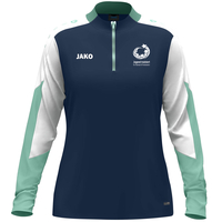 JAKO Jugend trainiert Ziptop Dynamic Damen (marine/weiß/minze / Größe L / Damen Sportgrößen)
