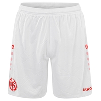 JAKO Mainz 05 Short Home (weiß / Größe XL / Unisex)