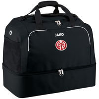 JAKO Mainz 05 Sporttasche Classico (Schwarz / Größe Junior (ca. 55 Liter) / Sonstige Allgemein)