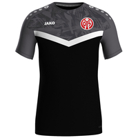 JAKO Mainz 05 T-Shirt Iconic (schwarz/anthrazit / Größe L / Unisex)