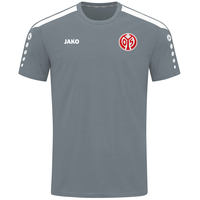 JAKO Mainz 05 T-Shirt Power (steingrau / Größe XXL / Unisex)