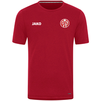 JAKO Mainz 05 T-Shirt Pro Casual (chili rot / Größe XL / Unisex)