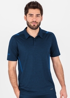 JAKO Polo Challenge (marine meliert/royal / Größe XL / Unisex)