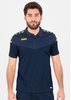 JAKO Polo Champ 2.0 (marine/darkblue/neongelb / Größe 38 / Damen)
