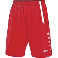 JAKO Sporthose Turin ohne Innenslip (Rot / Größe 140 / Kinder)